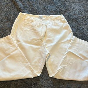 Charter Club White Pants Curvy Fit 16W